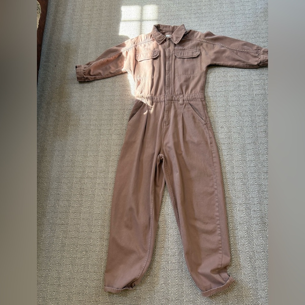 Brown Utility Jumpsuit from Free People
